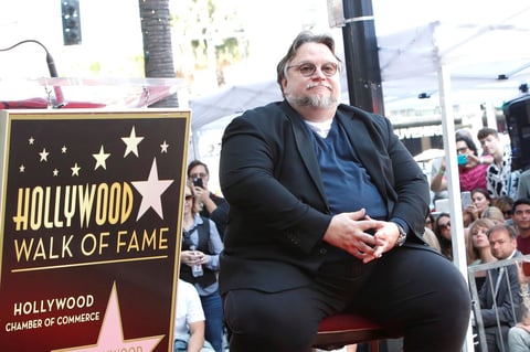 Guillermo del Toro recibe su estrella en el Paseo de la Fama