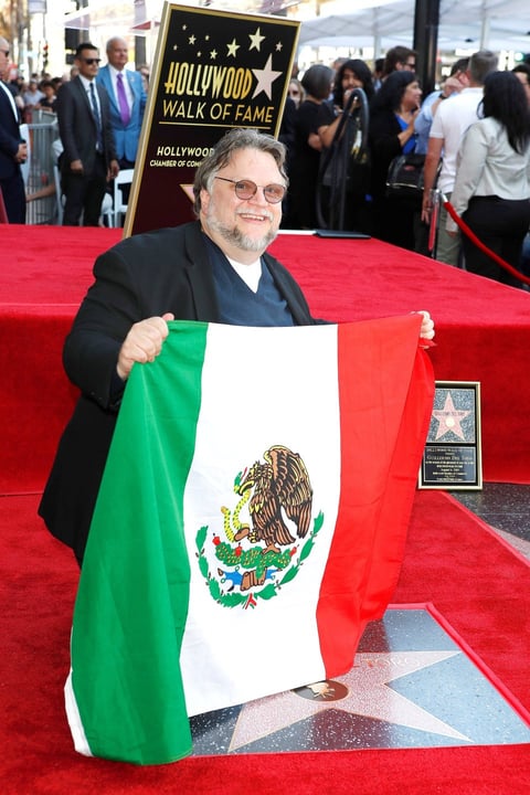 Guillermo del Toro recibe su estrella en el Paseo de la Fama