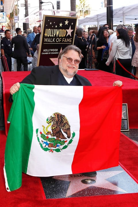 Guillermo del Toro recibe su estrella en el Paseo de la Fama