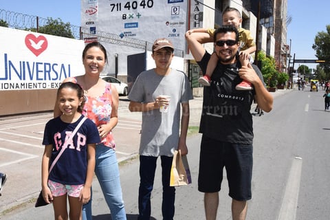 08082019 DE PASEO.  Ivonne, JImena, Omar, Urick y Diego.