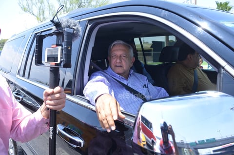 En exclusiva para El Siglo de Torreón, el presidente informó que sobre los proyectos de la potabilización de agua de las presas y el Metrobús.