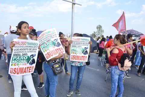 Señalaron además que se trataba de un 'paro nacional', en el que exigen la modificación o derogación de algunos artículos constitucionales que afectan su actividad agrícola desde hace años, así como de que se agilice la entrega de recursos que requieren los productores en las diversas partes de México.