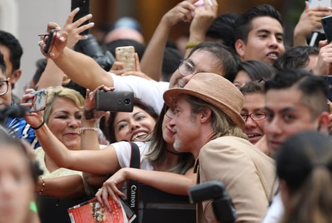 La alfombra roja de Érase una vez en Hollywood llega a México
