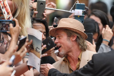 La alfombra roja de Érase una vez en Hollywood llega a México