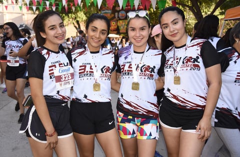 15082019 Claudia, Fátima, Carmen y Mariel.