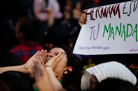 Agresiones y daños tras marcha feminista en CDMX