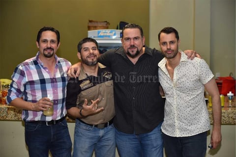 17082019 Jorge, Sam, Daniel y Nico.