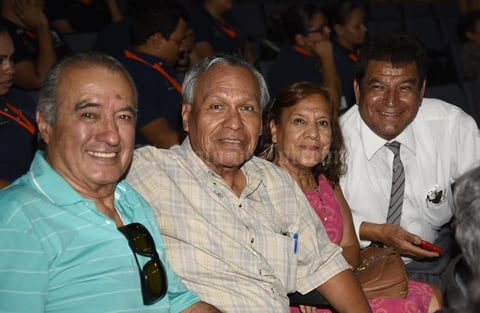 18082019 José Luis Vaquera, Gloria Carmona, Jaime Alemán y Javier Carrillo.