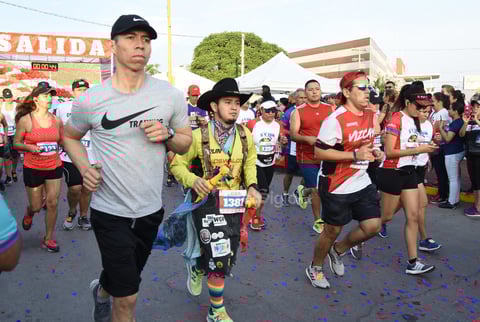 Laguneros corren la 5 y 10 K de Chilchota