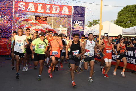 Laguneros corren la 5 y 10 K de Chilchota