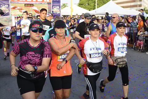 Laguneros corren la 5 y 10 K de Chilchota