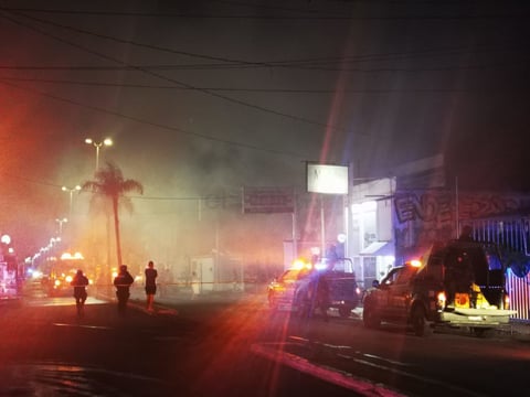 Por causas aún no determinadas surgió el fuego.