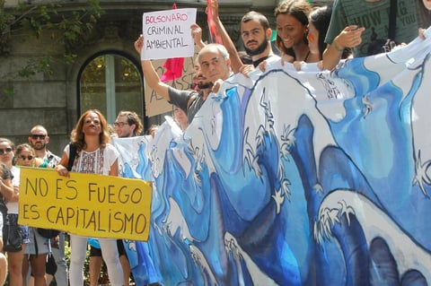 Reprochan al gobierno brasileño.