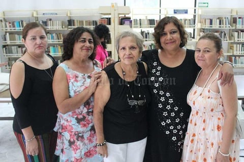 23082019 Irma Pesqueira Leyva, María Antonieta Ávila Lamas, Irma Leyva Ramos, Bertha Alicia Martínez, Claudia Ávila Lamas.