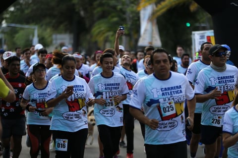 En medio de buena vibra y un gran ambiente se llevó a cabo la carrera.
