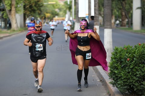 La mañana de este sábado y en el paseo las Alamedas se dio el banderazo de la carrera de convivencia.