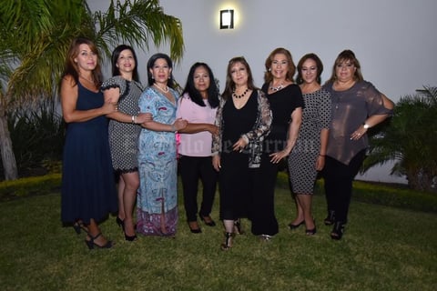 25082019 Contadoras, Lucila, Maricela, María Luisa, Elvia Leticia, Lety, Lorena, Vicky y Lucy.