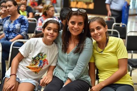 24082019 EVENTO CULTURAL.  Rafaela, Perla e Ichi Bustos.