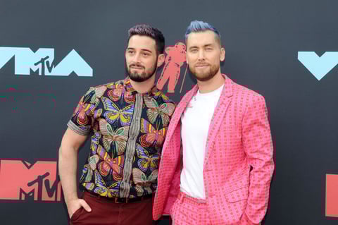 Lance Bass y su esposo Michael Turchin.