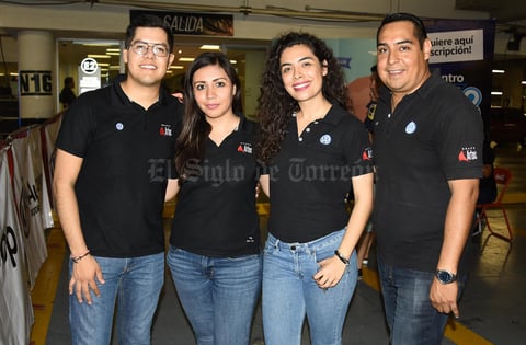 28082019 Abraham, Karla, Claudia e Iván.
