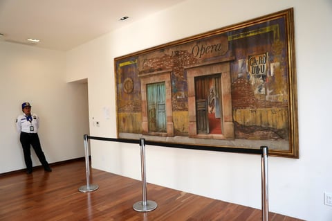 Las pinturas, que conforman la llamada colección 'Presidencia de la República', podrán ser vistas por el público desde este miércoles.