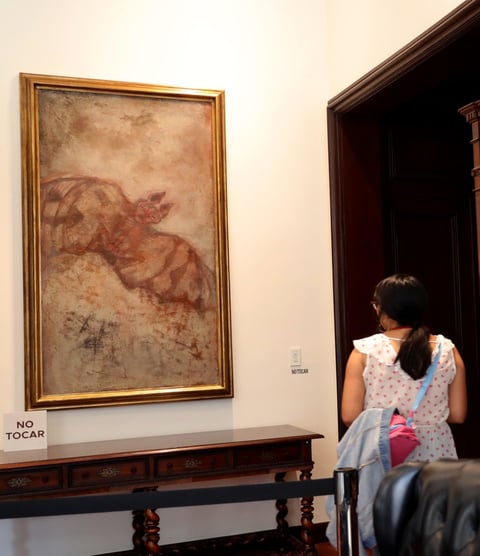 Las pinturas, que conforman la llamada colección 'Presidencia de la República', podrán ser vistas por el público desde este miércoles.