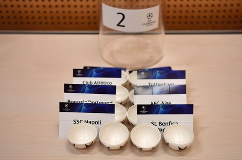 Se lleva a cabo sorteo de la fase de grupos para la Champions League