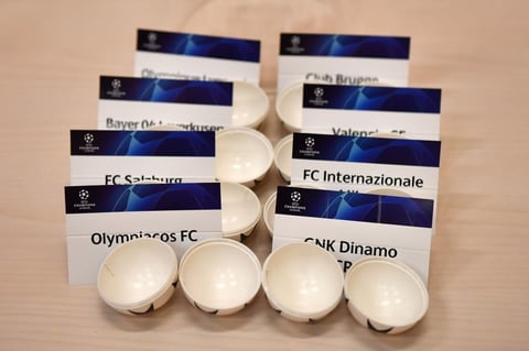Se lleva a cabo sorteo de la fase de grupos para la Champions League