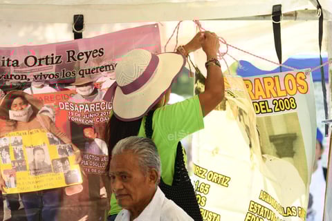 Marchan por el Día Internacional de las Víctimas de Desapariciones Forzadas