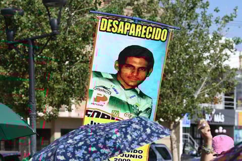 Marchan por el Día Internacional de las Víctimas de Desapariciones Forzadas