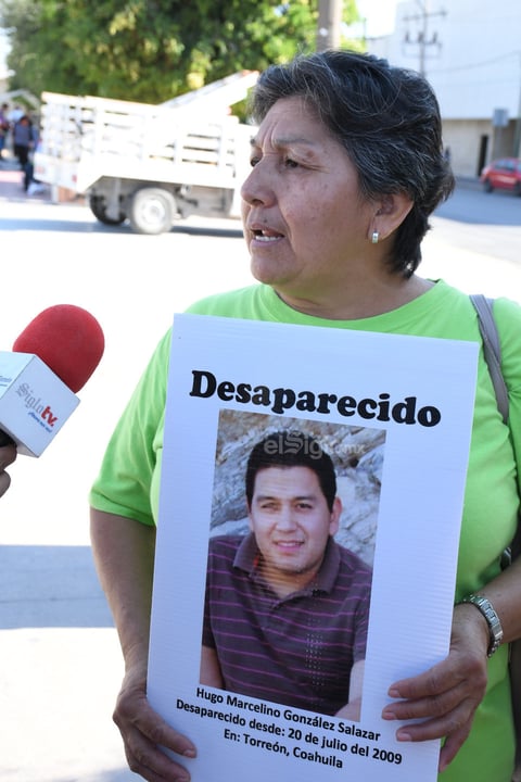 Marchan por el Día Internacional de las Víctimas de Desapariciones Forzadas
