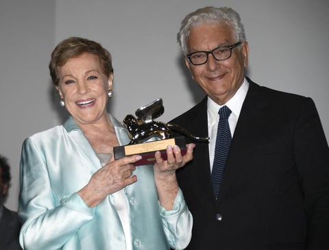 Dan León de Oro honorífico a Julie Andrews en la Mostra de Venecia