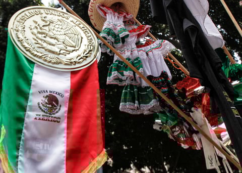 Septiembre pinta de verde, blanco y rojo las calles de CDMX