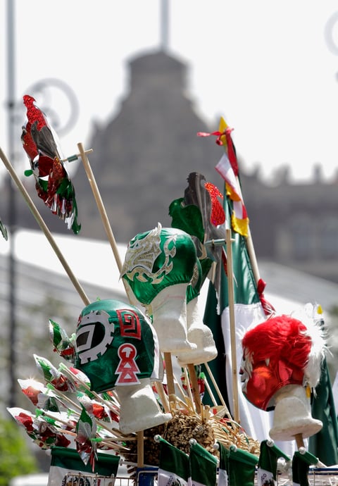Septiembre pinta de verde, blanco y rojo las calles de CDMX