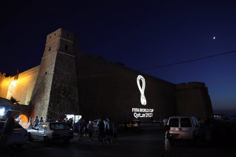 Así presumió Qatar su logo oficial para el Mundial de FIFA 2022