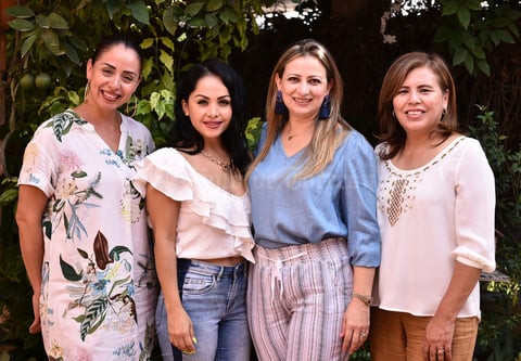 02092019 Gaby Olvera, Sandra Rodríguez, Sandra Romero y Rosy Balderas.