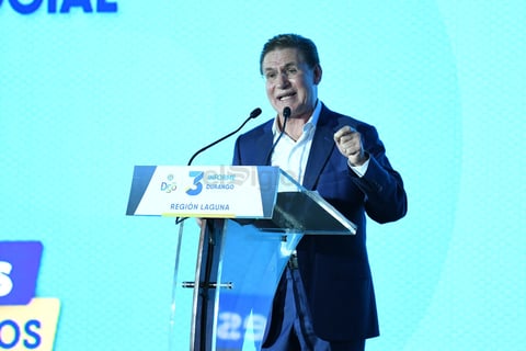 El gobernador de Durango hizo un recuento de las principales obras y acciones realizadas en su tercer año de gestión en la región Lagunera,