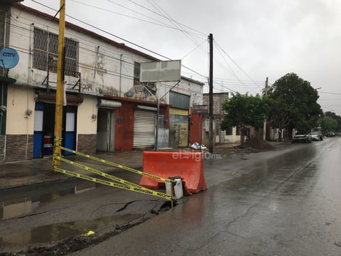 Afectaciones lluvias. Encharcamientos bulevar Francisco Villa