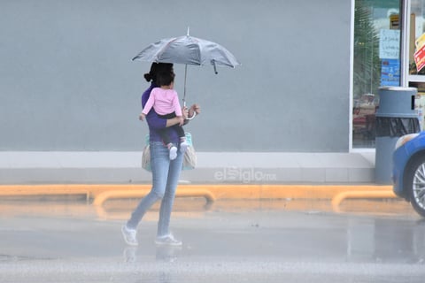 Continúa el pronóstico de precipitaciones.
