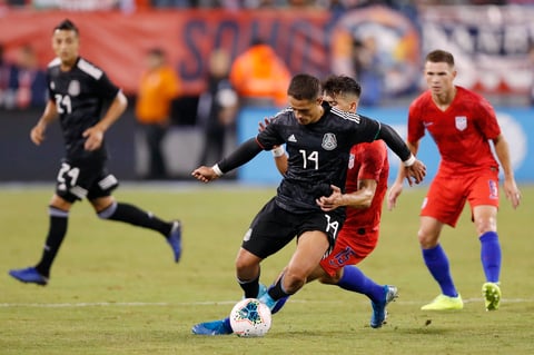 El Tri golea en amistoso a los Estados Unidos