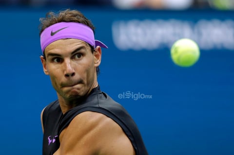 US Open Tennis

Rafael Nadal, of Spain, returns a shot to Daniil Medvedev, of Russia, during the men's singles final of the U.S. Open tennis championships Sunday, Sept. 8, 2019, in New York. (AP Photo/Adam Hunger)