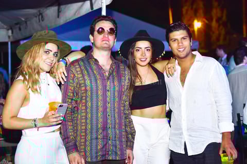María Andrea, Julio , Rosa María y Javier