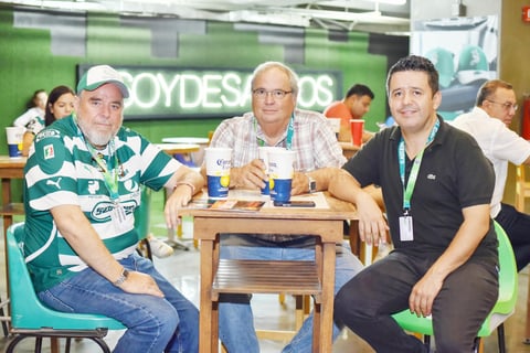 Benjamín, Alejandro y Pablo