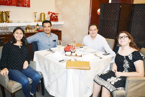 Ana Gabriela, Roberto, Manuel y Sofía
