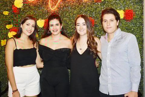 Juliana, Sara, Coynta y Humberto