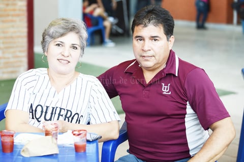 Bertha Alicia y Javier