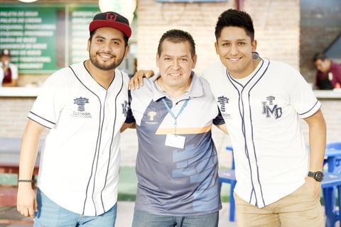 David, Jesús y Gregorio