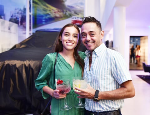 Maryfer Quirarte y Pedro Franco