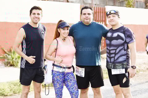 Ana, Manuel, Alan y Oscar