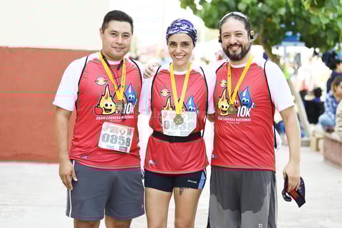 Carlos Loza, Liliana Montelongo y Saúl Mendoza